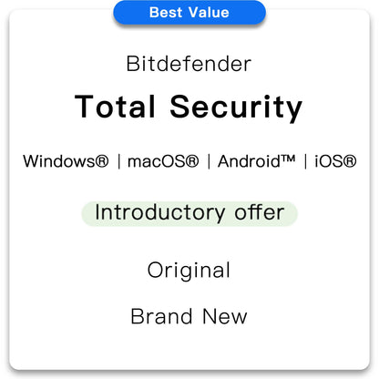 Bitdefender Total Security 2024 License Key