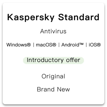 Kaspersky Standard Antivirus 2024 License Key