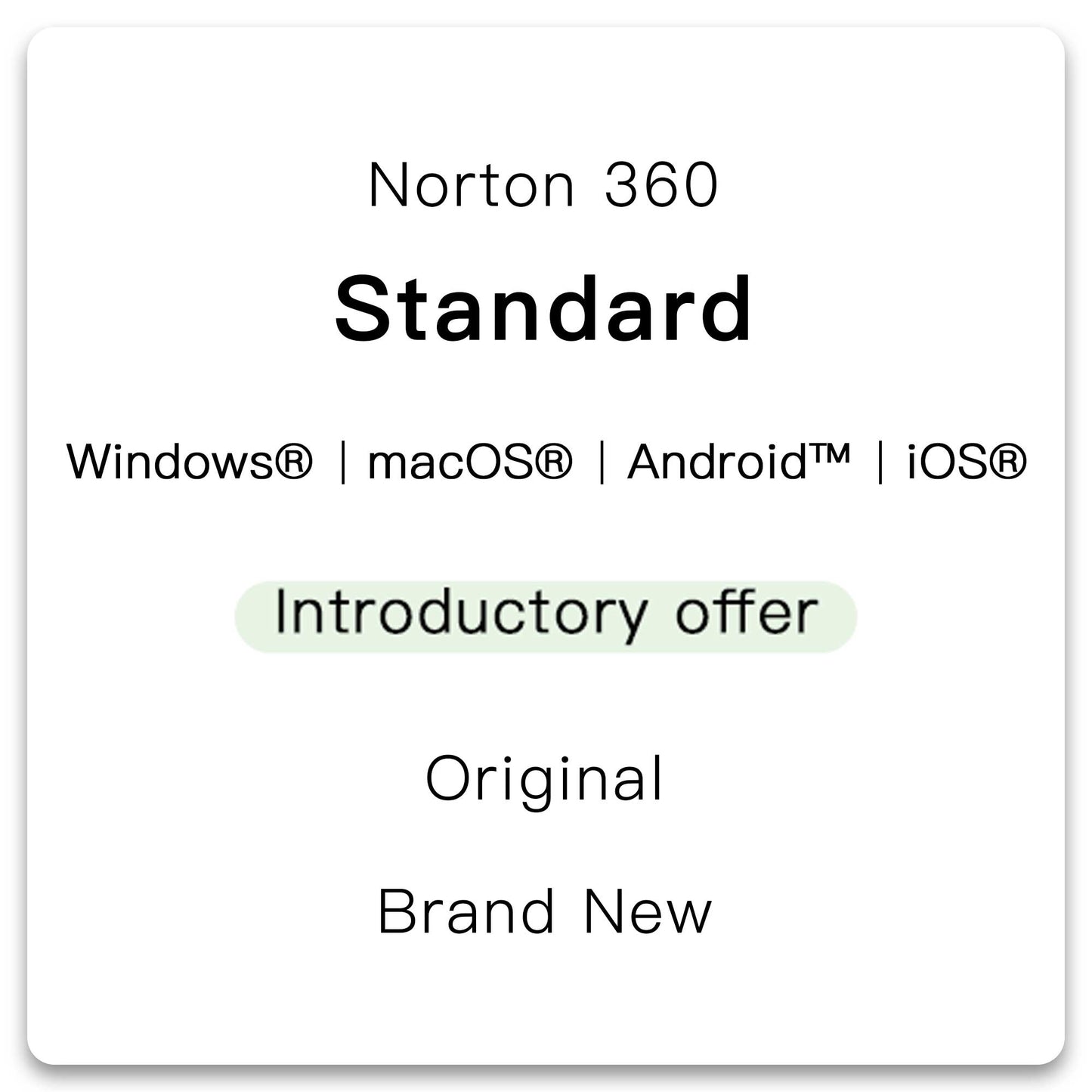 Norton 360 Standard 2024 License Key