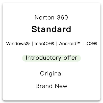 Norton 360 Standard 2024 License Key